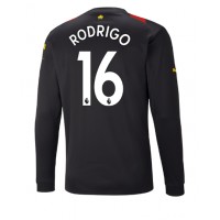 Manchester City Rodri Hernandez #16 Udebanetrøje 2022-23 Langærmet